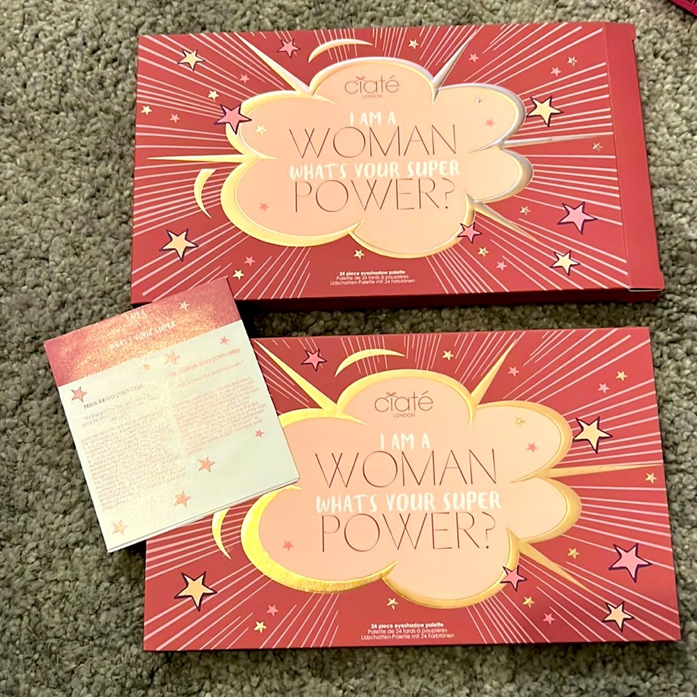 Ciate London “I am a Woman/what’s your super power?” eyeshadow palette